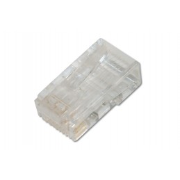 AK-219602 | CAT 6 Modular Plug, 8P8C, unshielded for Round Cable, two-parts plug