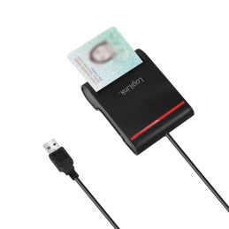 Logilink | USB 2.0 card reader, for smart ID | CR0047 | Card Reader