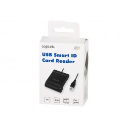 Logilink | USB 2.0 card reader, for smart ID | CR0047 | Card Reader