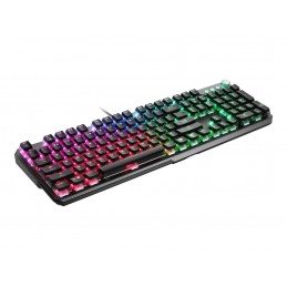 MSI | Gaming Keyboard | VIGOR GK71 SONIC BLUE | Gaming Keyboard | Wired | RGB LED light | US | Black | Numeric keypad | Blue Swi