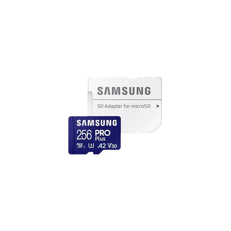 Samsung | microSD Card | Pro Plus | 256 GB | MicroSDXC | Flash memory class 10