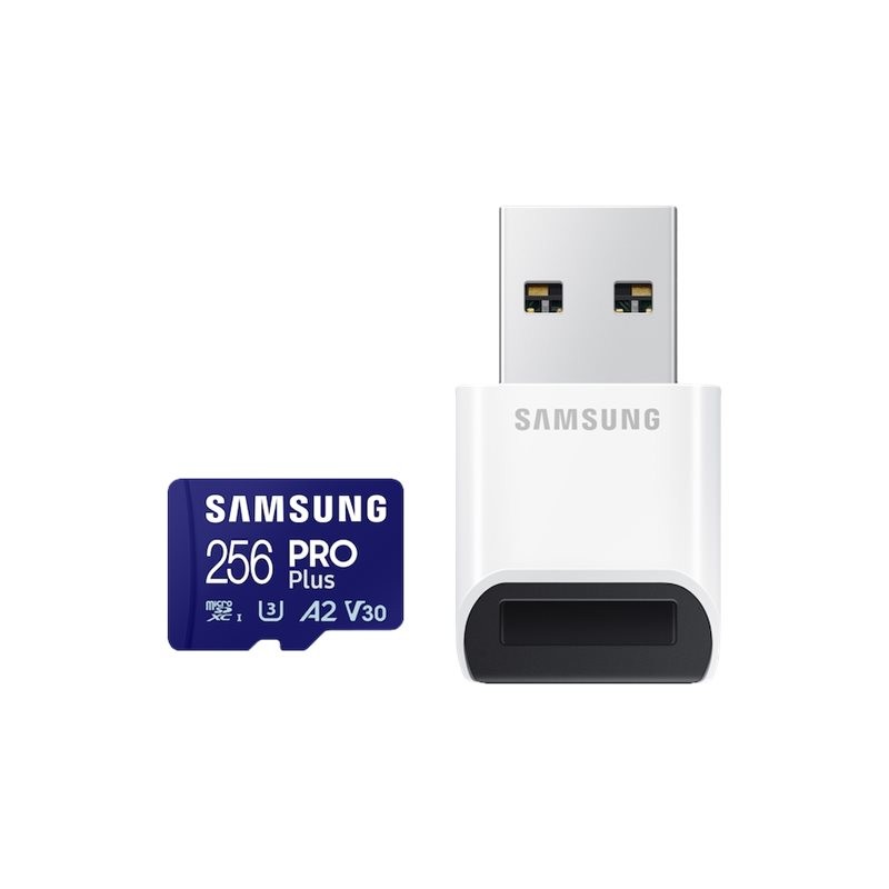 Samsung | microSD Card | SB PRO Plus | 256 GB | MicroSDXC | Flash memory class 10