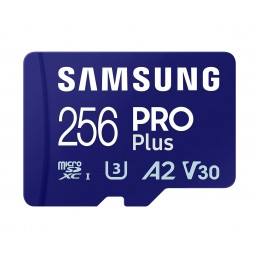 Samsung | microSD Card | SB PRO Plus | 256 GB | MicroSDXC | Flash memory class 10