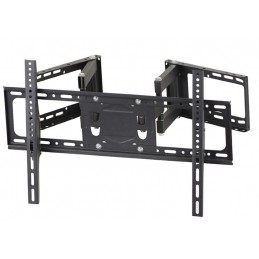 Gembird | Full-motion wall mount | Fixed | 37-80 " | Maximum weight (capacity) 60 kg | Black