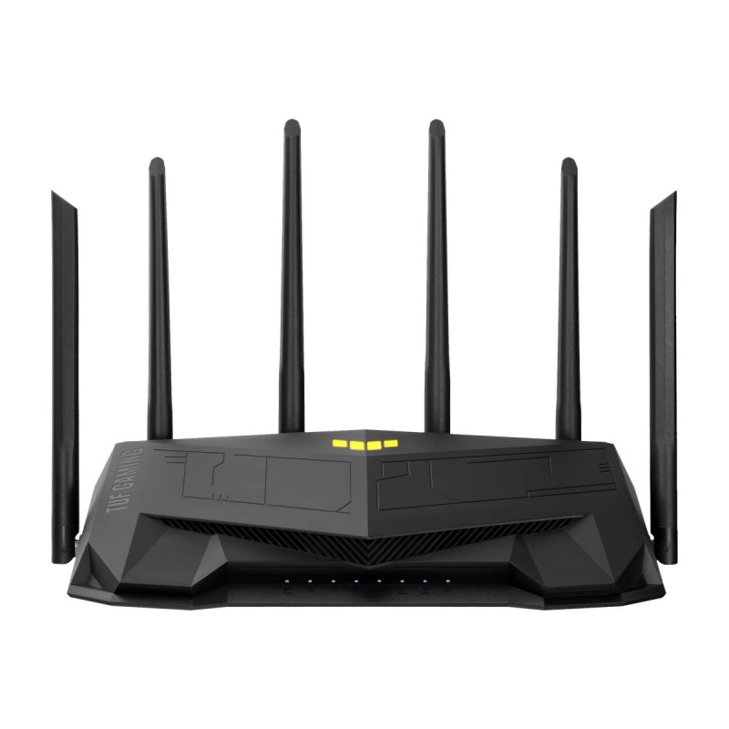 Wireless Wifi 6 Dual Band Gaming Router | TUF-AX6000 | 802.11ax | 1148+4804 Mbit/s | 10/100/1000 Mbit/s | Ethernet LAN (RJ-45) p