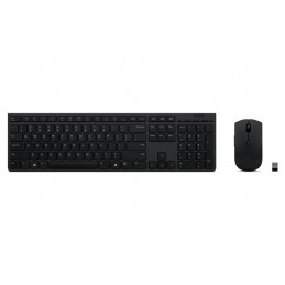 Lenovo | Professional Wireless Rechargeable Combo Keyboard and Mouse | Keyboard and Mouse Set | Wireless | Mouse included | Lith