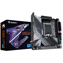 Gigabyte | B760I AORUS PRO 1.0 | Processor family Intel | Processor socket LGA1700 | DDR5 DIMM | Memory slots 2 | Supported hard