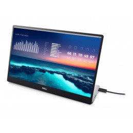 Dell | Portable Monitor | P1424H | 14 " | LCD | FHD | 16:9 | N/A Hz | 6 ms | 1920 x 1080 | 300 cd/m | Silver