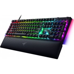 Razer | BlackWidow V4 | Mechanical Gaming keyboard | Wired | RGB LED light | US | Black | Yellow Switches