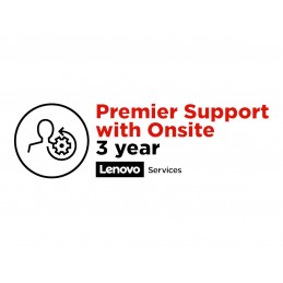 Lenovo | Warranty | 3Y Premier Support upgrade from 1Y Premier Support | 3 year(s)