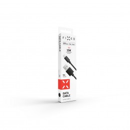 Fixed | Data And Charging Cable With USB/lightning Connectors | Black