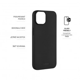 Fixed | Story | Back cover | Apple | iPhone 14 | Rubberized | Black