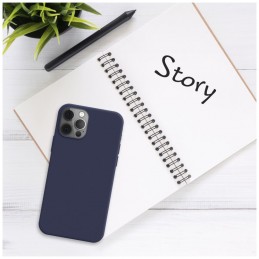 Fixed | Story | Back cover | Apple | iPhone 14 Pro | Rubberized | Blue