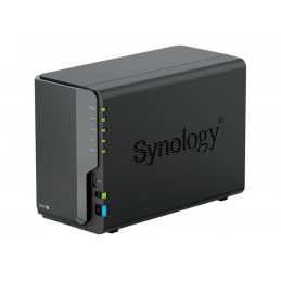 Synology | Tower NAS | DS224+ | up to 2 HDD/SSD | Intel Celeron | J4125 | Processor frequency 2.0 GHz | 2 GB | DDR4