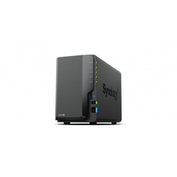 Synology | Tower NAS | DS224+ | up to 2 HDD/SSD | Intel Celeron | J4125 | Processor frequency 2.0 GHz | 2 GB | DDR4