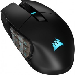 Corsair | Gaming Mouse | SCIMITAR ELITE RGB | Wireless Gaming Mouse | Optical | Gaming Mouse | Black | Yes