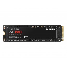 Samsung | 990 PRO | 4000 GB | SSD form factor M.2 2280 | Solid-state drive interface NVMe | Read speed 7450 MB/s | Write speed 6