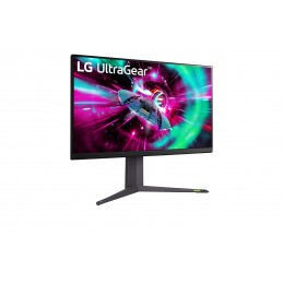 LG | 32GR93U-B | 32 " | IPS | 16:9 | 144 Hz | 1 ms | 3840 x 2160 pixels | HDMI ports quantity 2 | Black | Warranty 36 month(s)