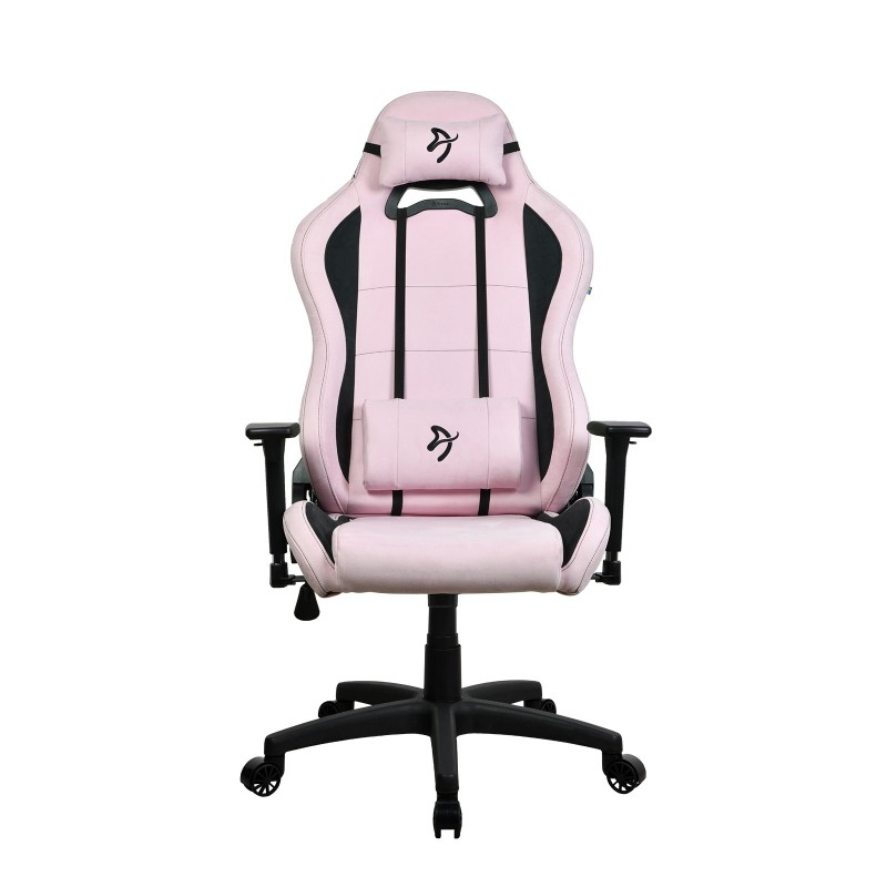 Arozzi Frame material: Metal Wheel base: Nylon Upholstery: Supersoft | Arozzi | Gaming Chairs | Torretta SuperSoft | Pink