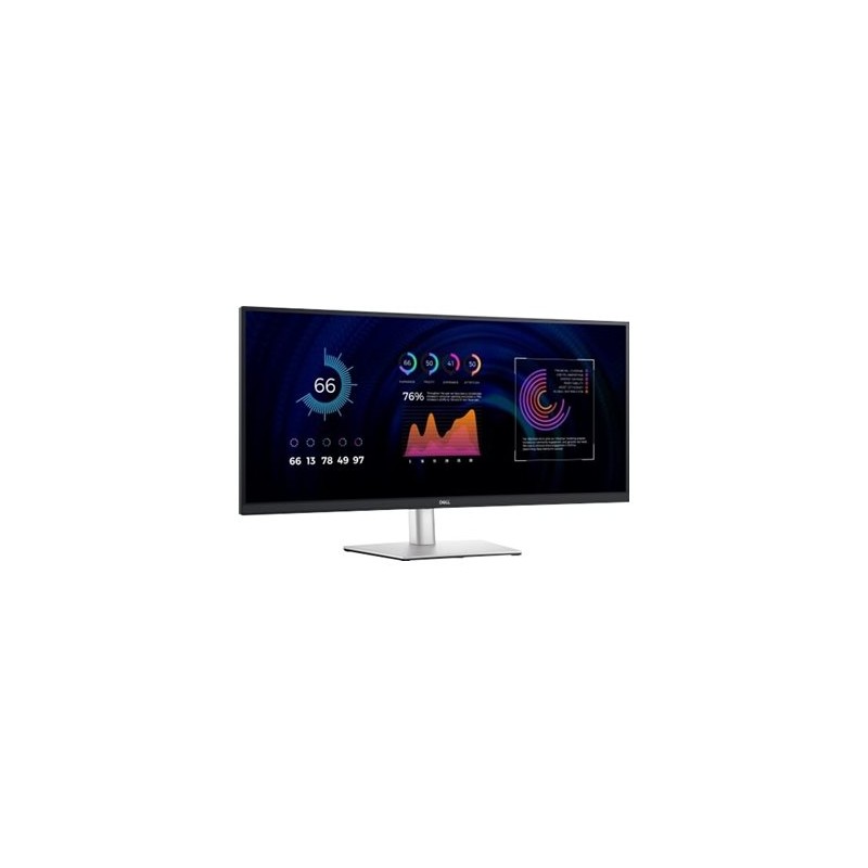 Dell | Ultrawide Curved Monitor | P3424WE | 34 " | IPS | WQHD | 21:9 | 60 Hz | 5 ms | 3440 x 1440 | 300 cd/m | HDMI ports quanti