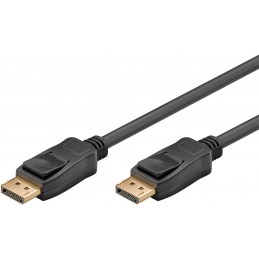 Goobay | DisplayPort Connector Cable 1.4 | Black | DisplayPort male | DisplayPort male | DP to DP | 2 m