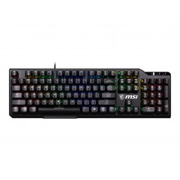 MSI | VIGOR GK41 LR | Gaming keyboard | Wired | US | Black