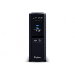 CyberPower | PFC Sinewave UPS Series | CP1350PFCLCD | 1350 VA | 880 W | 144 V | 88 V | NEMA 5-15P, 5 ft. cord