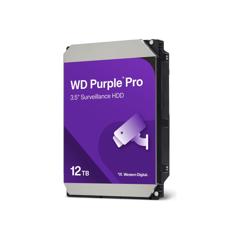 Western Digital | Surveillance Hard Drive | Purple Pro WD121PURP | 7200 RPM | 12000 GB