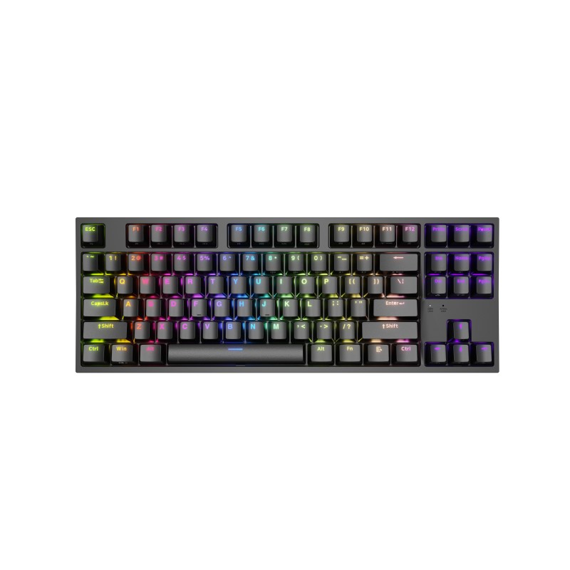 Genesis | Mechanical Gaming Keyboard | THOR 404 TKL RGB | Black | Mechanical Gaming Keyboard | Wired | US | USB Type-A | 1005 g 