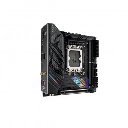 Asus | ROG STRIX B760-I GAMING WIFI | Processor family Intel | Processor socket LGA1700 | DDR5 SDRAM | Supported hard disk drive