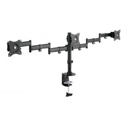 Digitus | Desk Mount | DA-90362 | Tilt, Height adjustment, Rotate | 15-27 " | Black