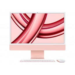 Apple iMac 24 4.5K Retina, Apple M3 8C CPU, 10C GPU/8GB/512GB SSD/Pink/INT | Apple