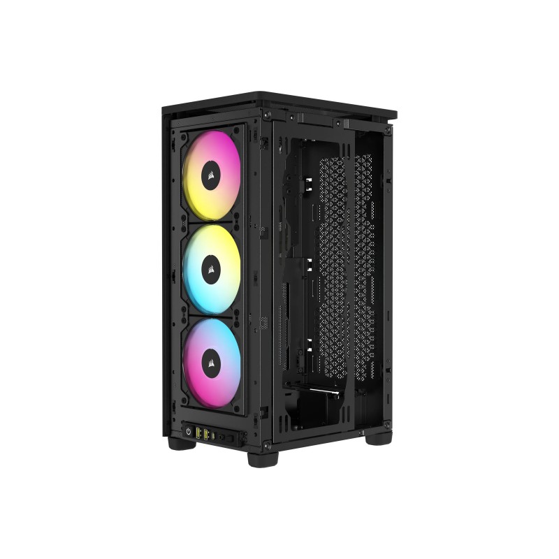 Corsair | RGB AIRFLOW PC Case | 2000D | Black | Mini-ITX | Power supply included No | SFX