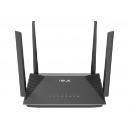 AX1800 AiMesh Wireless Router | RT-AX52 | 802.11ax | 10/100/1000 Mbit/s | Ethernet LAN (RJ-45) ports 3 | Mesh Support Yes | MU-M