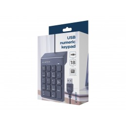 Gembird | USB Numeric keypad | KPD-U-03 | Numeric keypad | Wired | N/A | Black