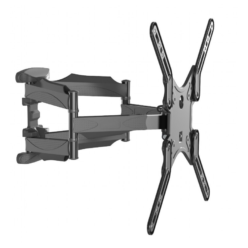 Gembird | Wall mount | WM-60ST-01 | Tilt, swivel, rotate | 32-60 " | Maximum weight (capacity) 36.4 kg | Black