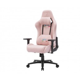 Onex Short Pile Linen Metal Nylon base | Gaming Chairs | ONEX STC | Pink