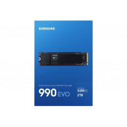 Samsung | 990 EVO | 2000 GB | SSD form factor M.2 2280 | Solid-state drive interface NVMe | Read speed 5000 MB/s | Write speed 4