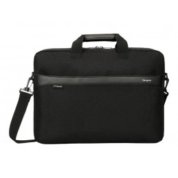 Targus | TSS984GL | GeoLite EcoSmart Essential Laptop Case | Fits up to size 15-16 " | Slipcase | Black | Shoulder strap