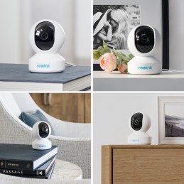 Reolink | Super HD Smart Home WiFi IP Camera | E Series E330 | PTZ | 4 MP | 4mm/F2.0 | H.264 | Micro SD, Max. 256 GB