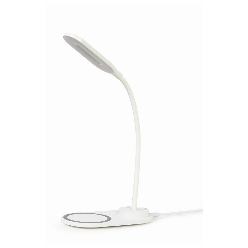 Gembird | Desk lamp with wireless charger | TA-WPC10-LED-01-W