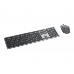 Dell Premier Multi-Device Keyboard and Mouse | KM7321W | Keyboard and Mouse Set | Wireless | Ukrainian | Titanium Gray | 2.4 GHz