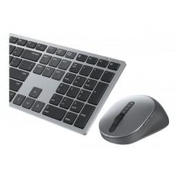 Dell Premier Multi-Device Keyboard and Mouse | KM7321W | Keyboard and Mouse Set | Wireless | Ukrainian | Titanium Gray | 2.4 GHz