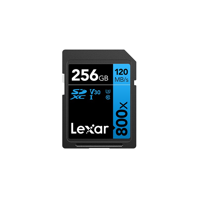 Lexar | Memory Card | Professional 800x PRO | 256 GB | SDXC | Flash memory class UHS-I