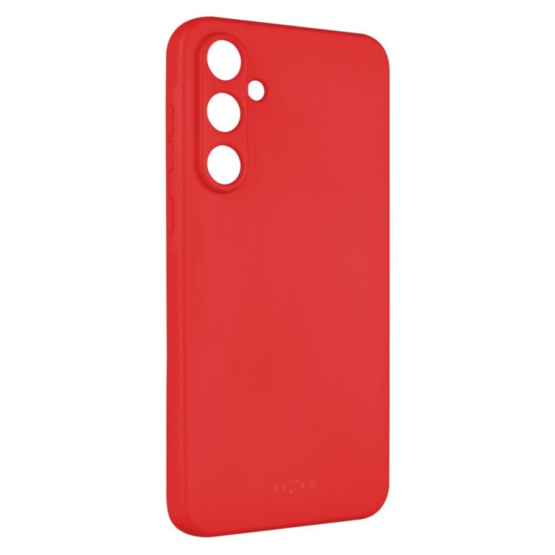 Fixed | Story | Back cover | Samsung | Galaxy A55 5G | Rubberized | Red