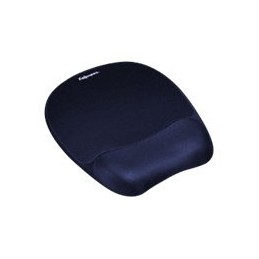 Fellowes | Foam mouse pad with wrist support | Mouse pad with wrist pillow | 202 x 235 x 25 mm | Sapphire