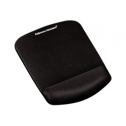 Fellowes | Mouse pad with wrist support PlushTouch | Mouse pad with wrist pillow | 238 x 184 x 25.4 mm | Black