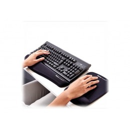 Fellowes | Mouse pad with wrist support PlushTouch | Mouse pad with wrist pillow | 238 x 184 x 25.4 mm | Black