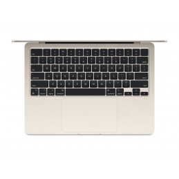 Apple MacBook | Air | Starlight | 13 " | IPS | 2560 x 1664 pixels | Apple M3 | 16 GB | Solid-state drive capacity 512 GB | Apple