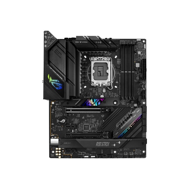 ASUS ROG STRIX B760-F GAMING WIFI | Asus | Processor family Intel B760 | Processor socket 1 x LGA1700 Socket | 4 DIMM slots - DD